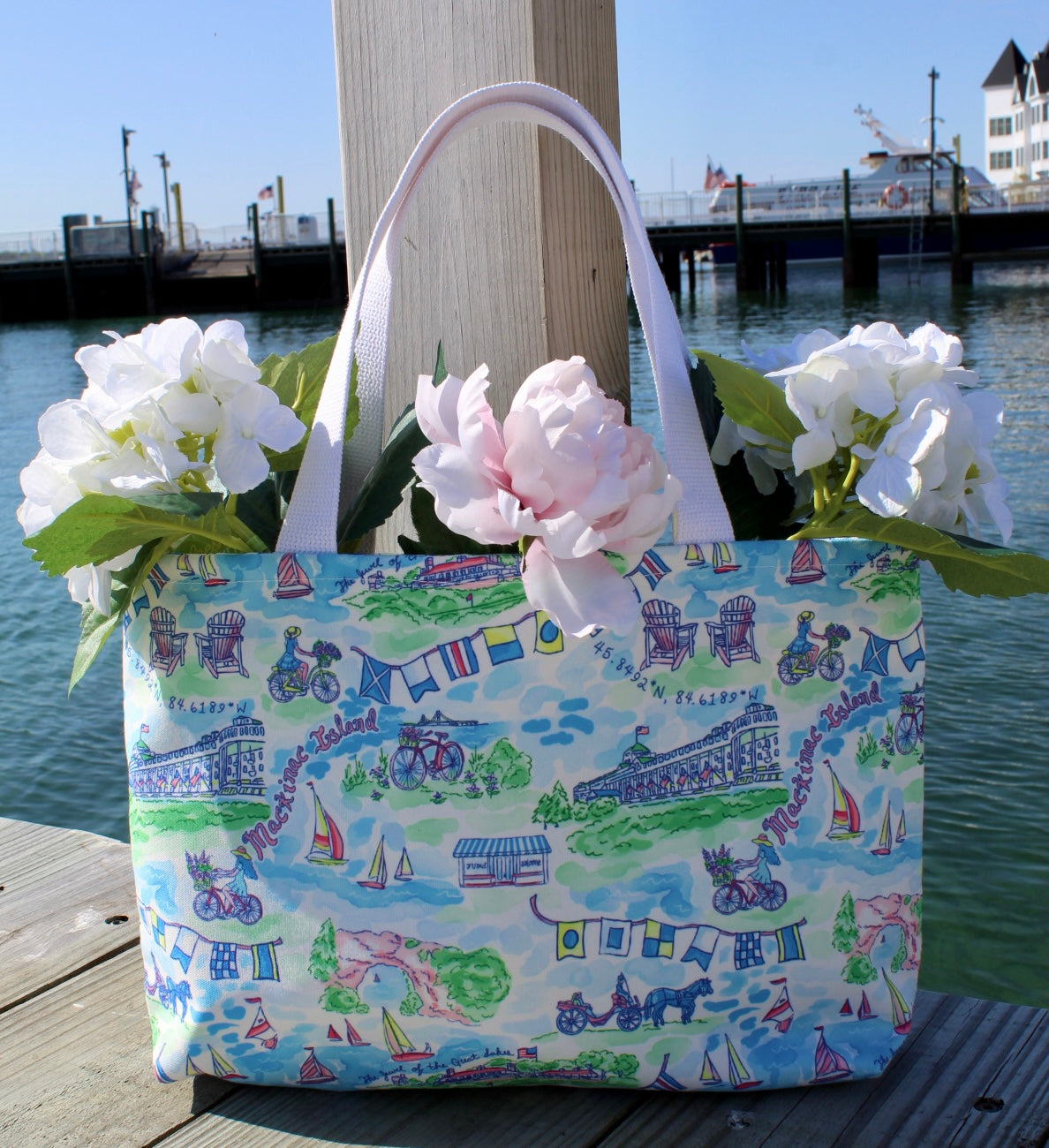 Weekend On Mackinac Day Tote