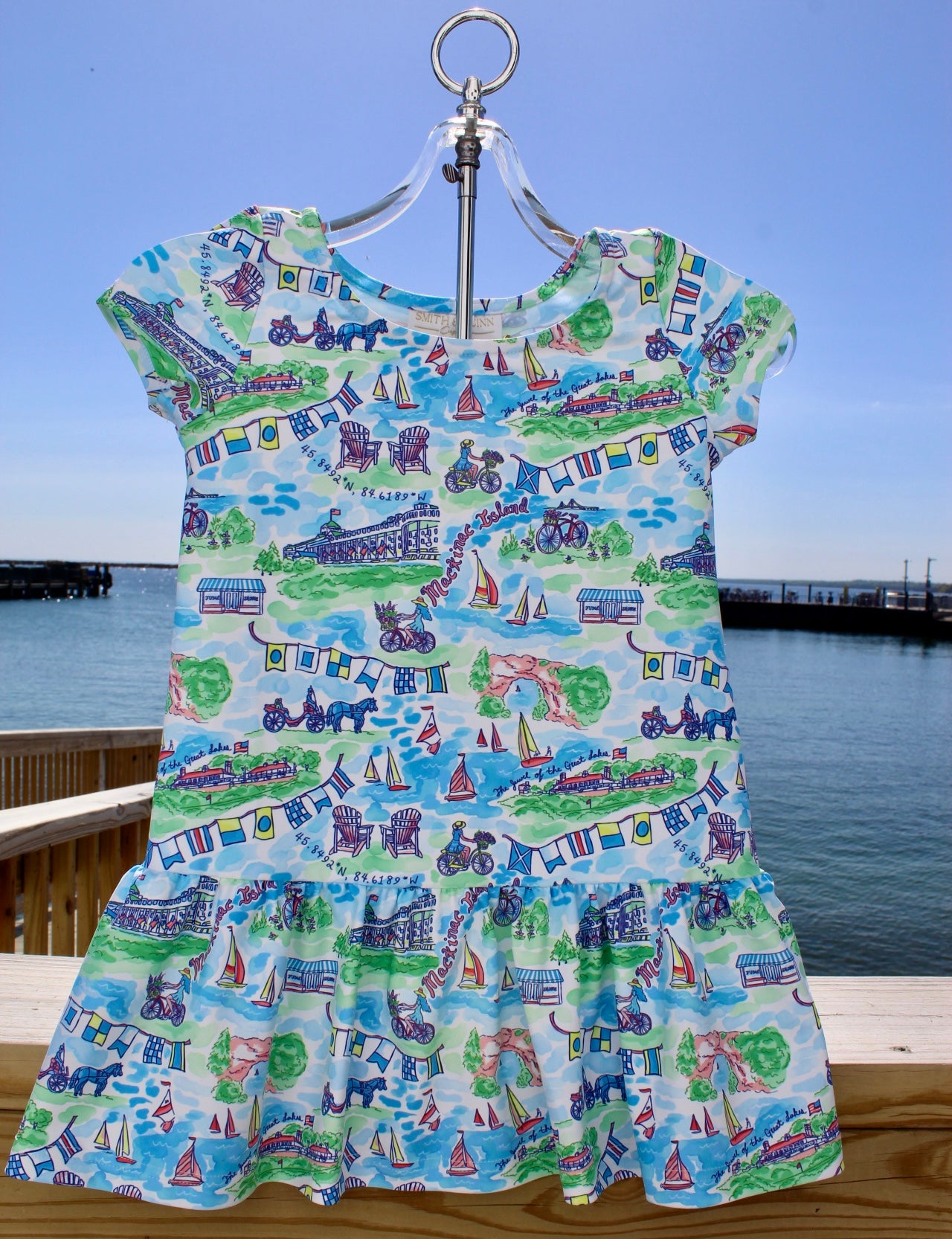 Weekend On Mackinac Little Clara Dress