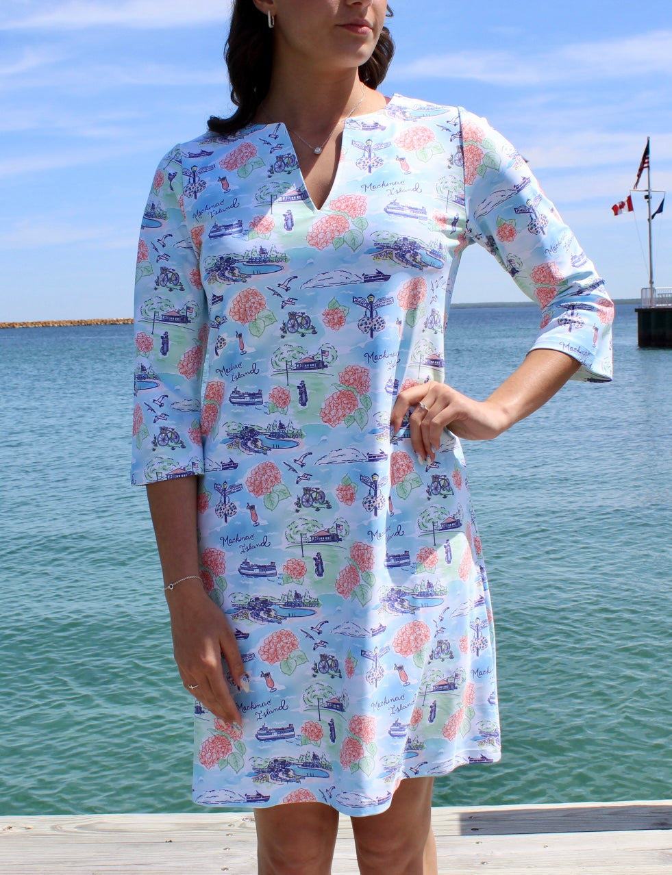 Mackinac In Bloom Luca Dress